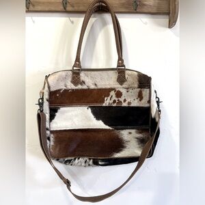 Cowhide laptop Myra bag